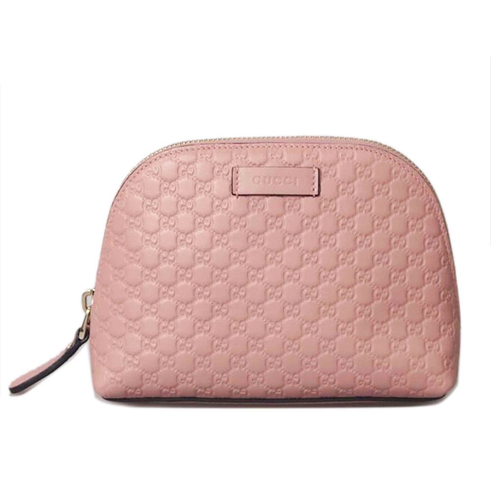 Gucci Micro Guccissima Leather Pouch Black